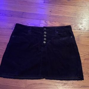 Corduroy skirt Dark green size 11